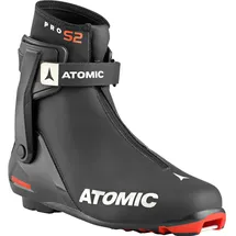 Atomic Pro S2 Unisex Langlaufschuhe Schwarz/Rot 26,5