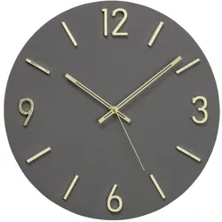 Wanduhr DAKOTA - grau