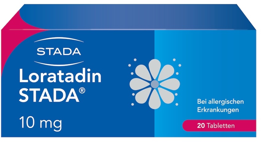 Stada LORATADIN 10 mg Tabletten Allergiemittel zum Einnehmen