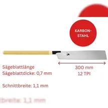 FAMEX 5542 Japansäge Kataba - Handsäge 300mm