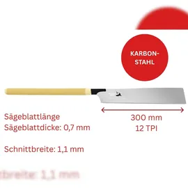 FAMEX 5542 Japansäge Kataba - Handsäge 300mm