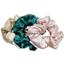 MONPURE London Style and Protect Silk Scrunchie Trio Haarreifen & -bänder   Damen 