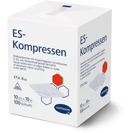 Hartmann ES-Kompressen 10 x 10 cm 100 St.