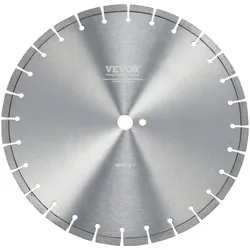 VEVOR Diamantsägeblatt Betonsägeblatt Nass/Trocken Schräge Zähne 40cm