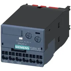 Siemens 3RA28142AW10 Hilfsschalter, elektron. verzögert, rückfallverz. mit Hilfsspannung