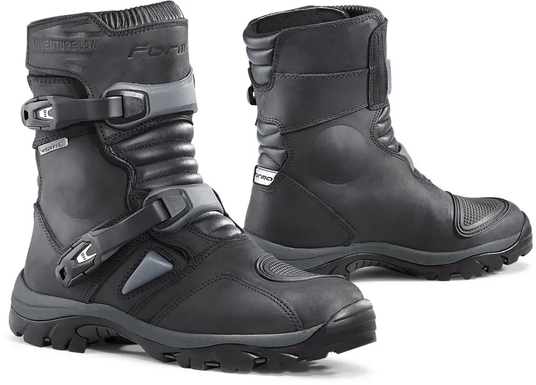 Forma Adventure Low Dry wasserdichte Motorradstiefel, braun, Größe 49 für Männer