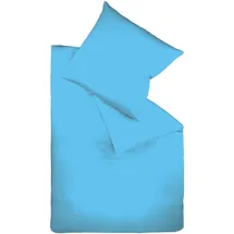 FLEURESSE Colours 009100 meeresblau 135 x 200 cm + 80 x 80 cm