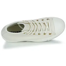 Converse CHUCK TAYLOR ALL STAR LIFT PLATFORM GOLD in Weiss, 37