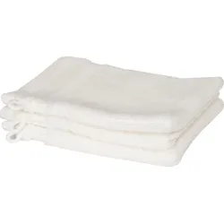 Waschhandschuh "Cuddly", weiß, B:16cm L:21cm, Frotteevelours, SCHÖNER WOHNEN-KOLLEKTION, Handtücher (Packung), schnell trocknende Airtouch-Qualität