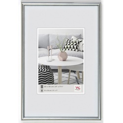 Walther Design Rahmen Galeria 21x29,7 silber