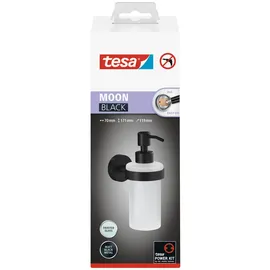 Tesa Seifenspender Moon 200 ml Schwarz