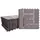 Mendler WPC Bodenfliese Rhone grau 30 x 30 cm 11 St.