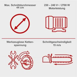 SCHEPPACH CSE2700 / 45,5 cm