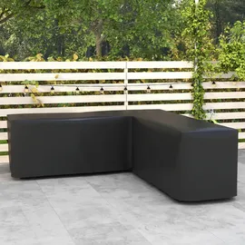 Outsunny Schutzhülle 250 x 79 x 250 cm Schwarz