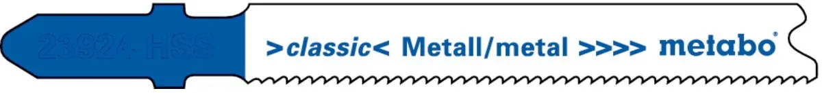 5er-Set METABO Stichsägeblätter für Metall - Profi Qualität für präzise Schnitte und lange Standzeit