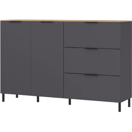Germania Sideboard California Dekor Grau Graphit