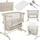 lionelo - Babybett 3in1 Jodie Beige - Beige
