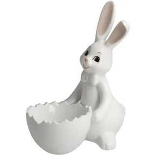 GOEBEL Hase mit Schale Sweet Boy - Figur Snow White