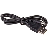 Akyga USB-Ladekabel DC Stecker 5,5 mm 0.80 m Schwarz AK-DC-01 USB Kabel 0,8 USB A