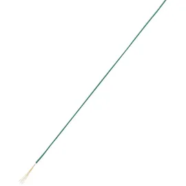 TRU Components 1567775 Litze LiFY 1 x 0.05mm2 Grün 25m