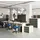 akord furniture factory AKORD CLP Weiß mit Front Graphitgrau und 2 Ablagen B135 x H77 x T60 cm - Weiß