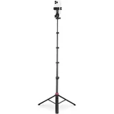 Hama Handy-Stativ Solid 160 2D, Reisestativ, Fernauslöser, max. 160 cm