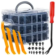 Iso Trade Satz Clips für Auto + Ziehwerkzeug Xtrobb 24297