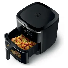 Bosch Serie 6 Heißluftfritteuse MAFS2671B Schwarz 7,2 l