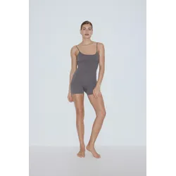 Gina Tricot - Yoga unitard - Jumpsuits - Grau - S - Dame - Grau - S