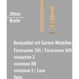 Garmin Leder 20 mm