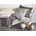 Beige 155 x 220 cm 2 x 80 x 80 cm