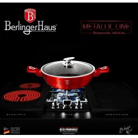 Berlinger Haus Red Metallic Line Kochtopf 28 cm rund
