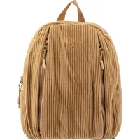 Prato SC14 zeitloser Rucksack aus Breitcord khaki | Braun