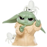 Hasbro Spielfigur Star Wars Bounty Collection, (Größe: ca. 6 cm), The Child Baby Yoda Grogu Baby Yoda lästige Spinnen