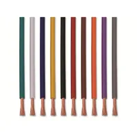 Quadrios 22CW005 Litzensortiment 1 x 0.75 mm2 Weiß, Blau, Braun, Orange, Grün, Gelb, Grau, Violett, Schwarz, Rot 1 Set