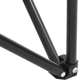 vidaXL Campingstuhl 2er Set Grau