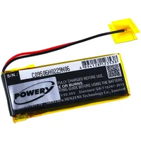 Powery Akku für Kopfhörer Cardo Scala Rider Q1 -