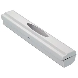 Maximex WENKO Folienschneider Perfect-Cutter, praktischer Abroller für Frischhaltefolie und Alufolie, Folienspender aus Kunststoff, 38 x 5,2 x 6,7 cm,