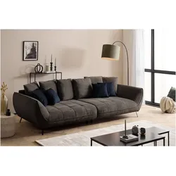 Big-Sofa EXXPO - SOFA FASHION "Triton", braun, B:311cm H:95cm T:130cm, Sofas, inkl.10-teiliges Kissenset,gemütliches Megasofa,viel Platz zum Relaxen