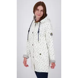 ankerglut Regenjacke "Friesennerz ANKERGLUTZAUBER", Damen, Gr. 46 (L), weiß, Obermaterial: 100% Polyurethan; Futter: 100% Polyester, figurumspielend, gerader Abschluss mit Druckknopf, Jacken Regenjacke, auch in Großen Größen erhältlich