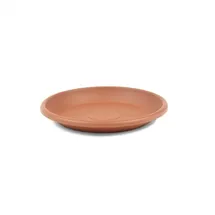 Greemotion Blumentopfuntersetzer Mira, terrakotta, aus Kunststoff, frostsicher - UV-beständig, Ø 36 cm