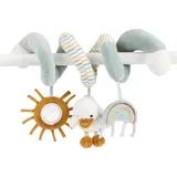 Sterntaler Spielzeugspirale Ente Edda Lou, Activity Spielzeug zur Befestigung an Babyschale, Kinderwagen oder Laufgitter