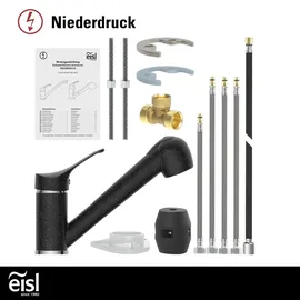 Eisl GRANIT Einhebelmischer Niederdruck Schwarz