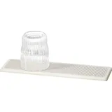 Wenko Damon Abtropfplatte 30 x 8 cm schnelltrocknend wasserabsorbierend beige