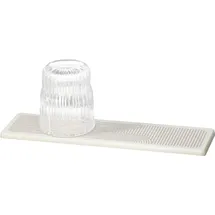 Wenko Damon Abtropfplatte 30 x 8 cm schnelltrocknend wasserabsorbierend beige