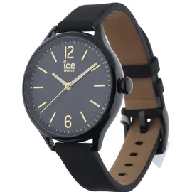 ICE-Watch Ice Time Black Gold Leder 38 mm 001