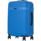 OCHNIK Mittelgroßer Koffer | Hartschalenkoffer | Material: ABS | Farbe: Marine | Größe: M | Maße: 66x44x26 cm | Volumen: 65 Liter | 4 Rollen | Hohe Qualität
