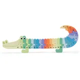 woet Alphabet Puzzle Krokodil