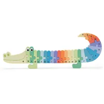woet Alphabet Puzzle Krokodil