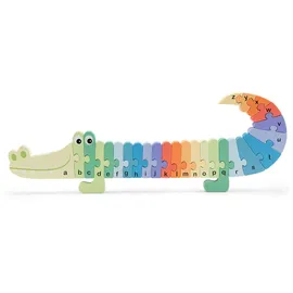 woet Alphabet Puzzle Krokodil